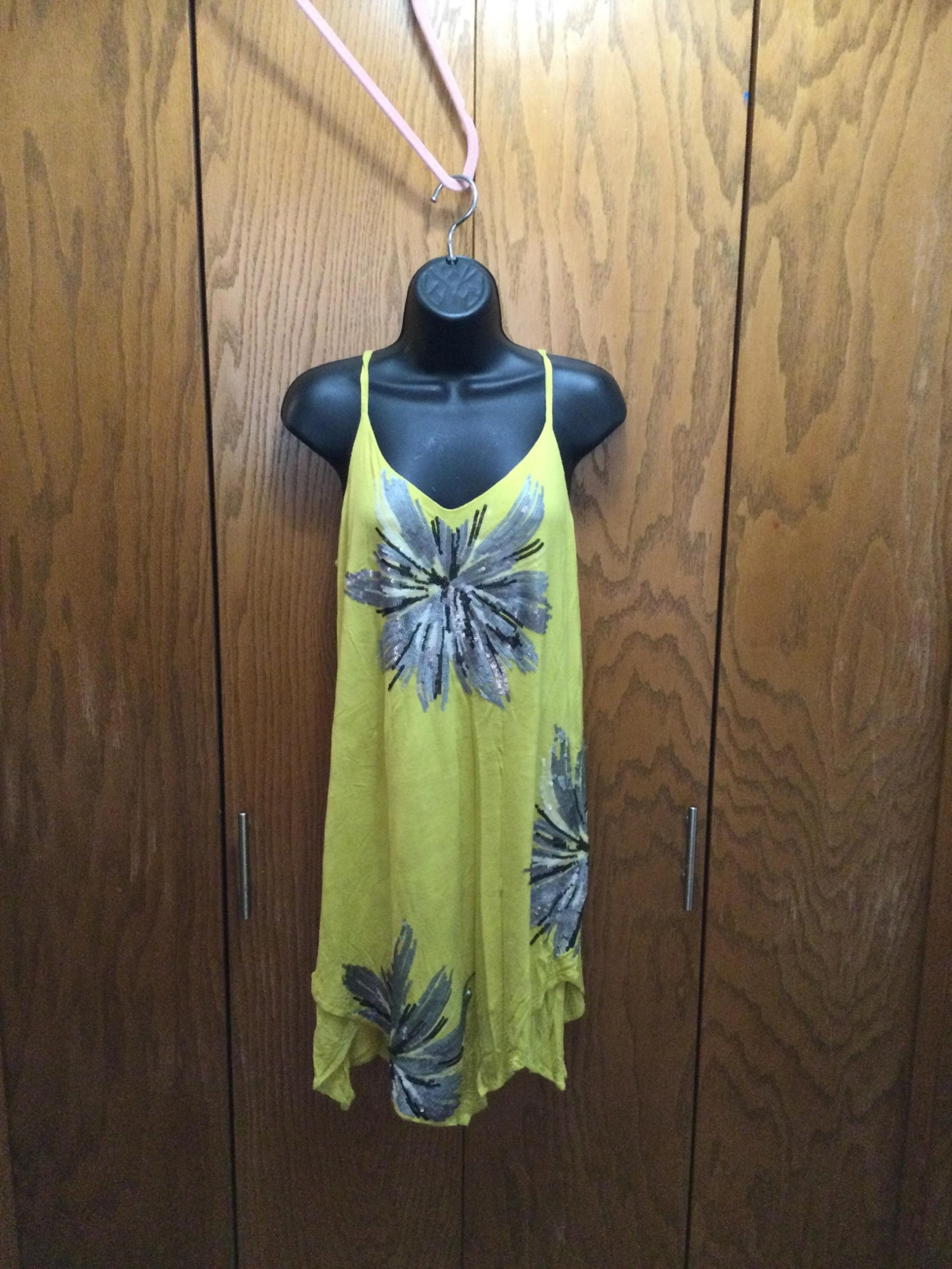 INC International Concepts Sequin Shift Dress Woman’s L