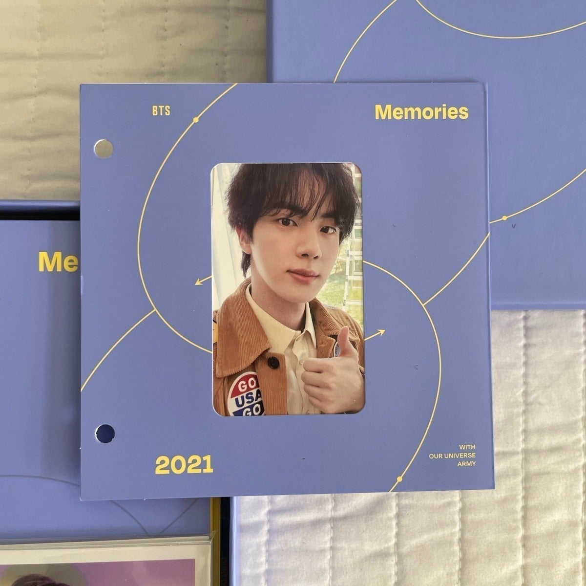 Official BTS Memories 2021 Bluray w/ JIN PC