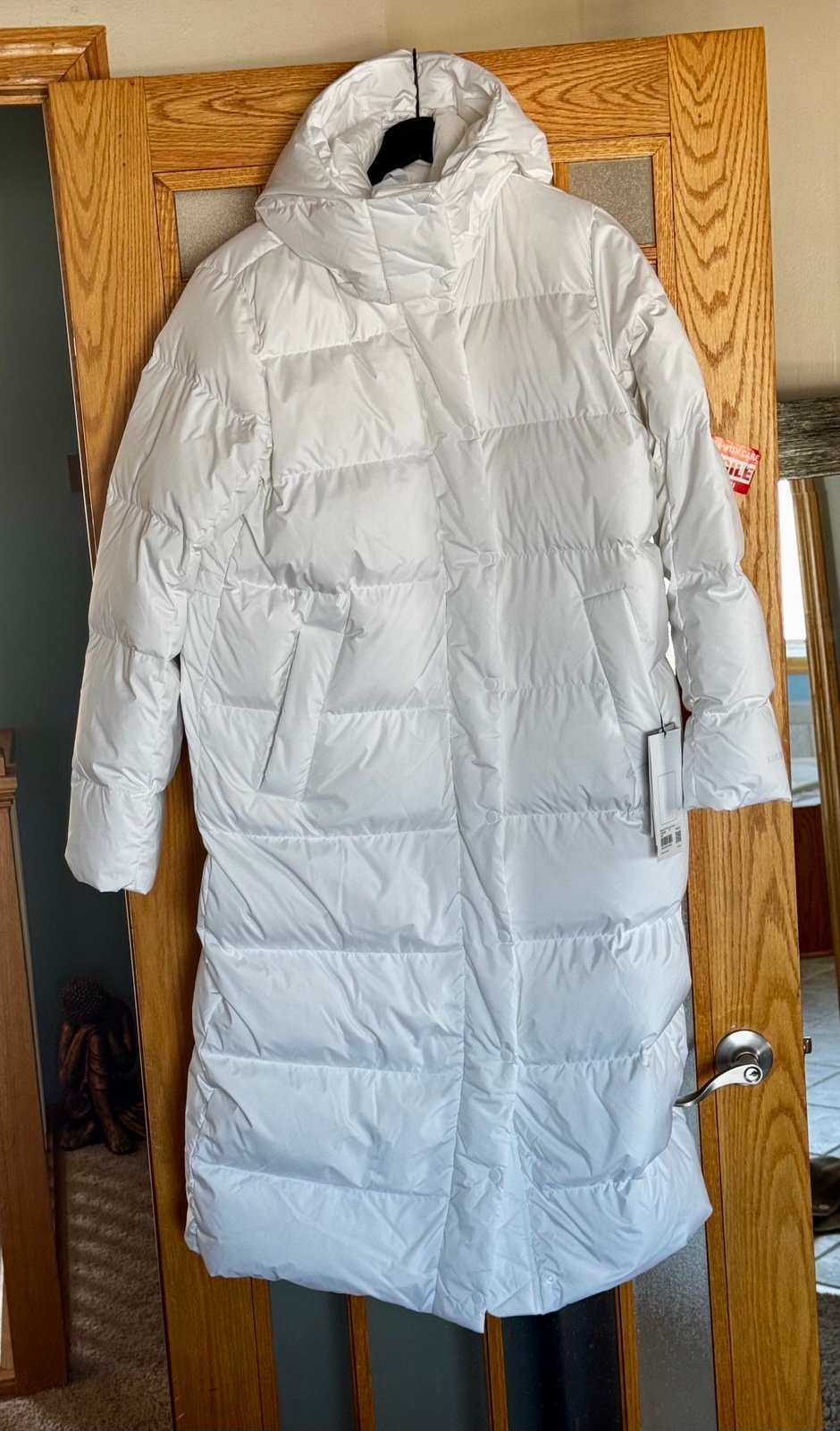 NWT Wunder Puff Long Jacket