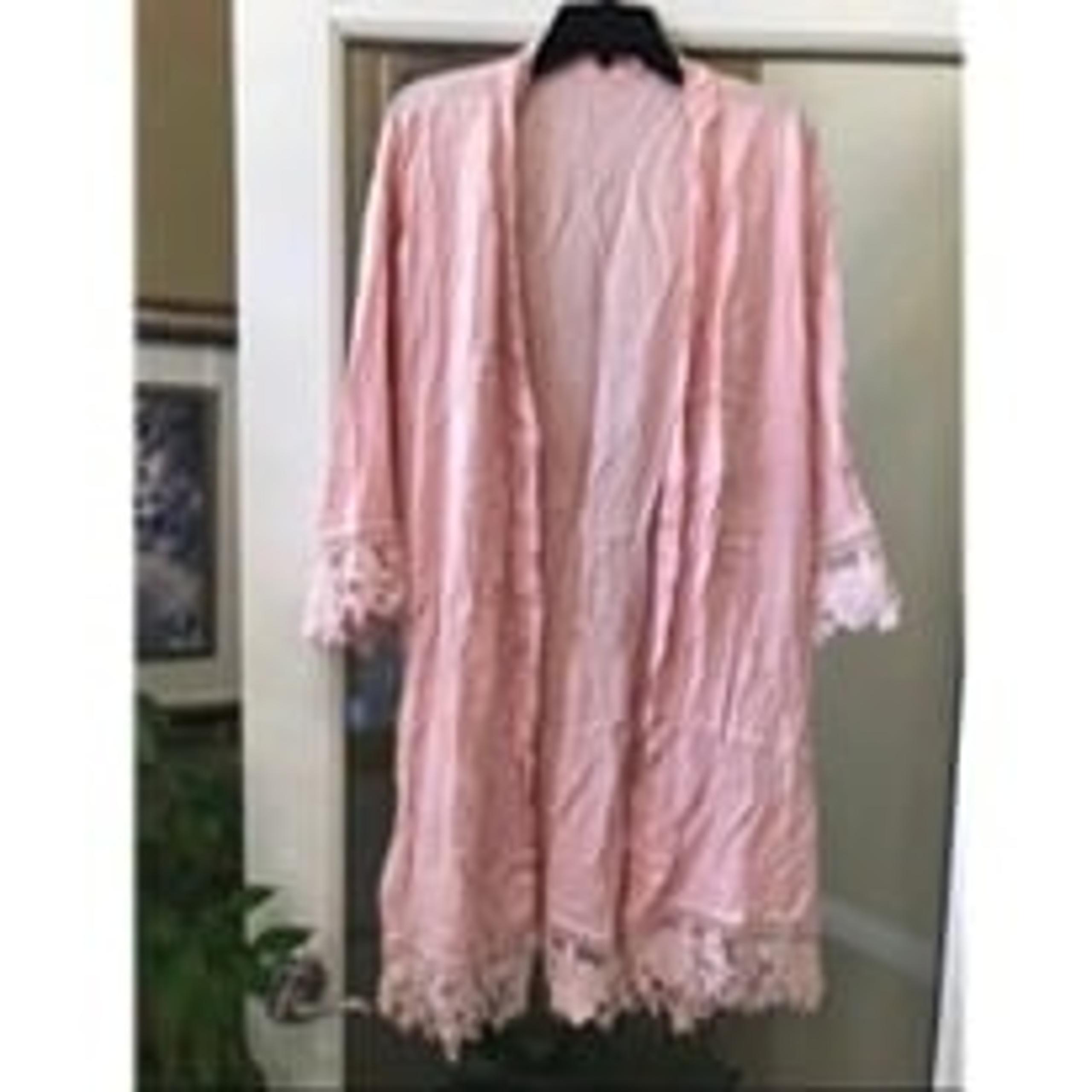 Womens Pink Lace Rope