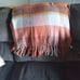 Vintage Fluffy Plaid Throw Blanket Super Soft 50 W x 67 L