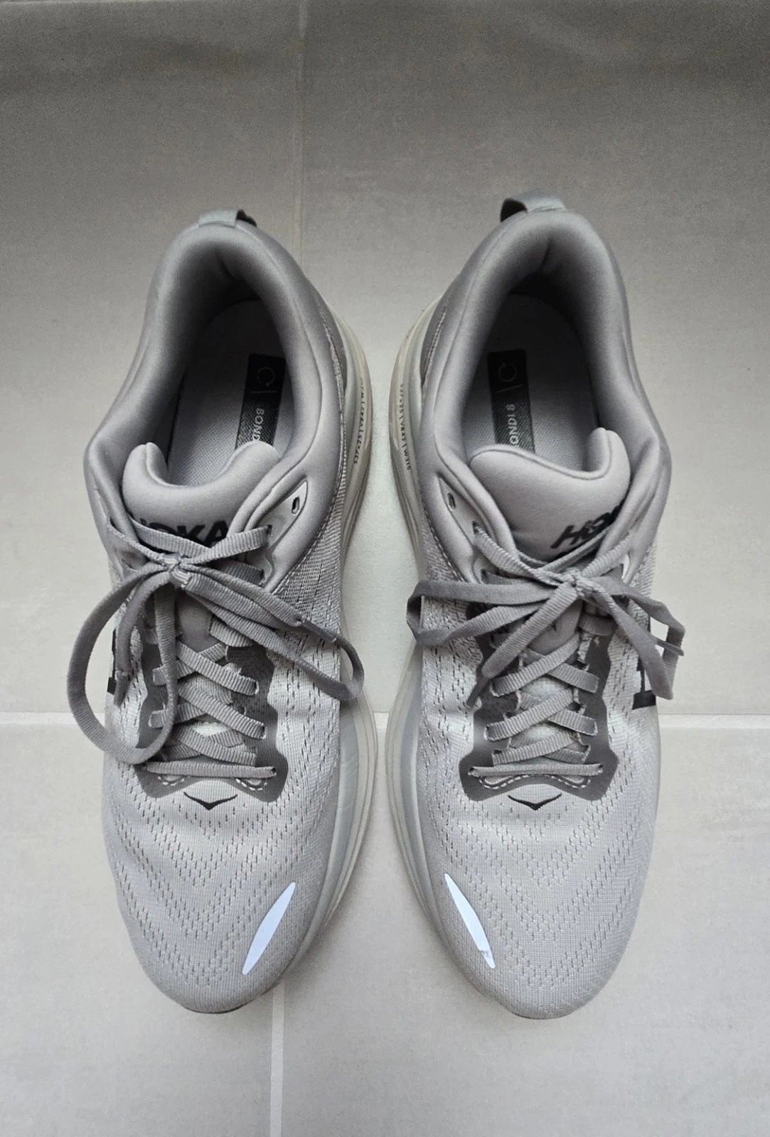 Hoka One One Bondi 8 Sharkskin Size 11