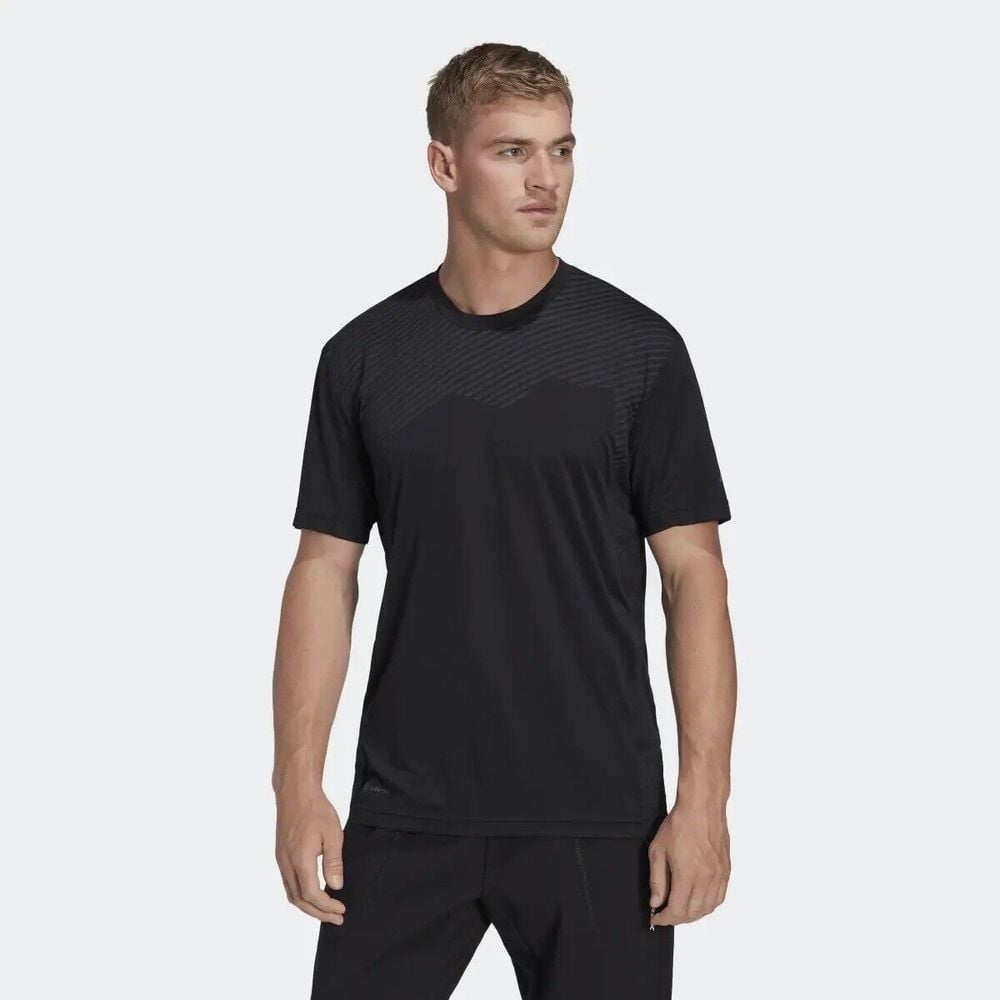 adidas Men's Terrex Hike Graphic Tee Black Outdoor T-Shirt HB4062 Size XL New