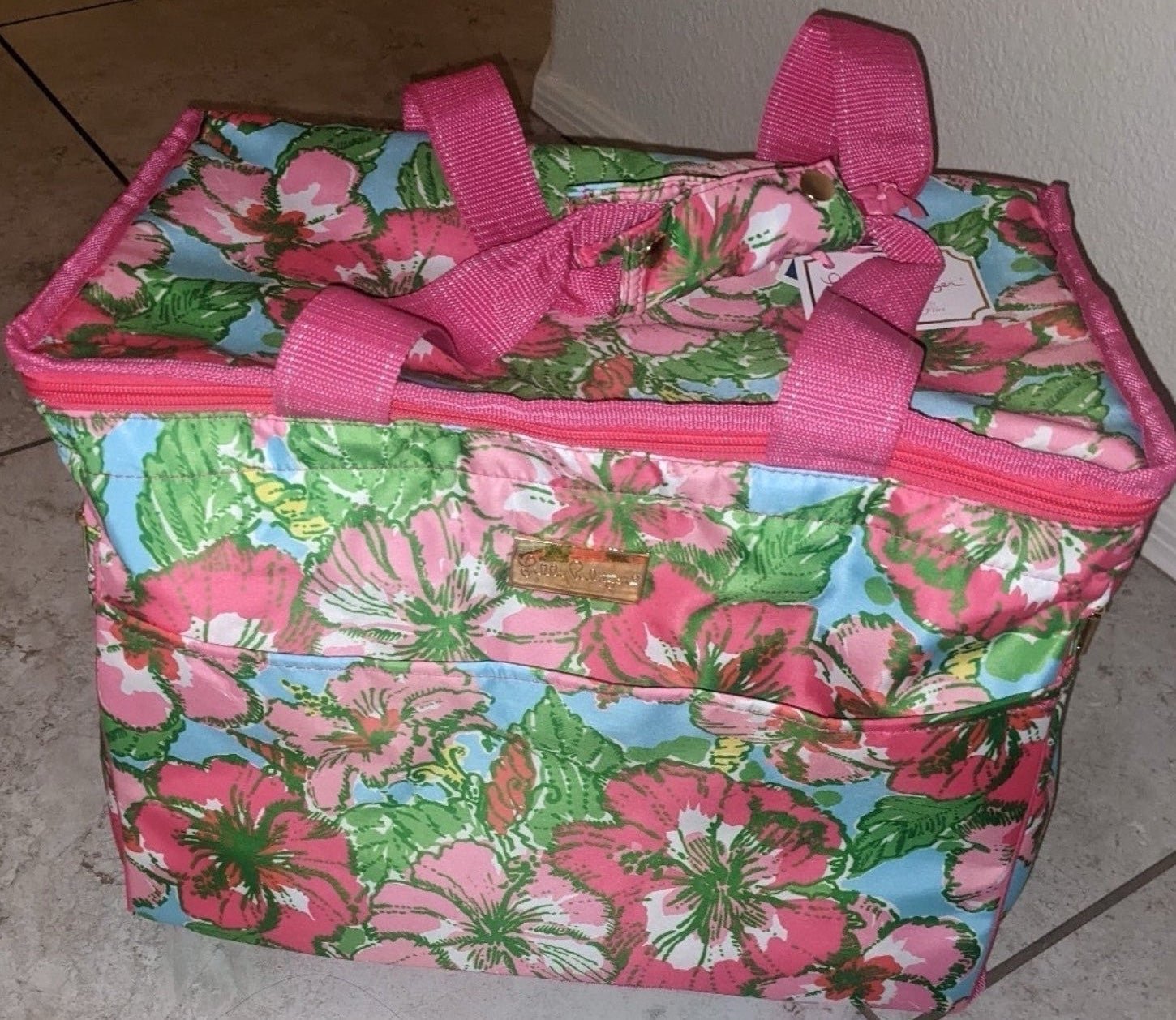 Lilly Pulitzer Tropical Beach Cooler Bag
