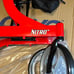 New! Drive Medical Nitro Euro-Style 4-Wheel Rollator Walker With Seat, Red
