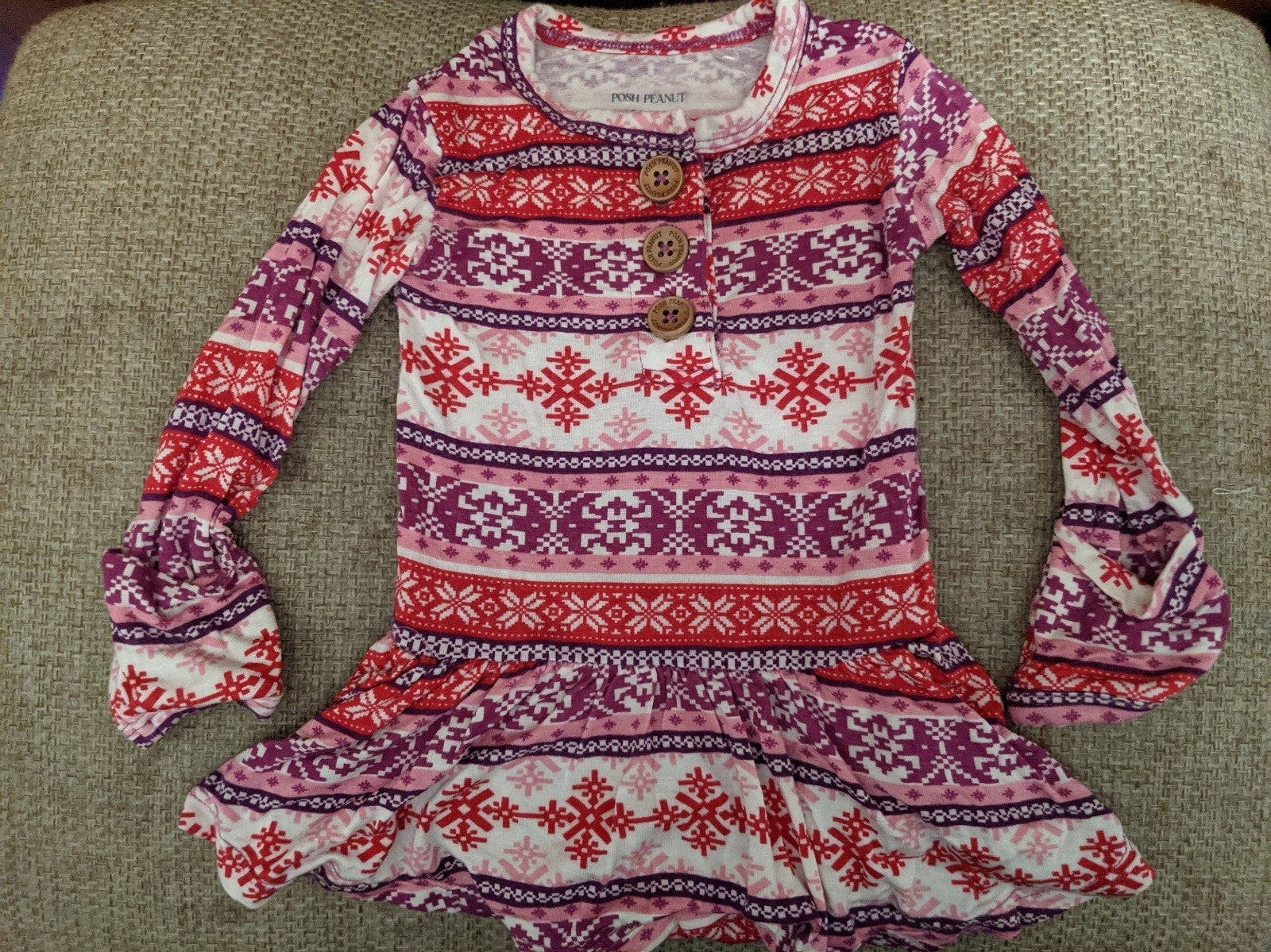 Posh Peanut Maya Bodysuit Twirl