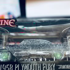 Greenlight Green MachiChristine Chase 1958 Plymouth Fury Scorched 1:24