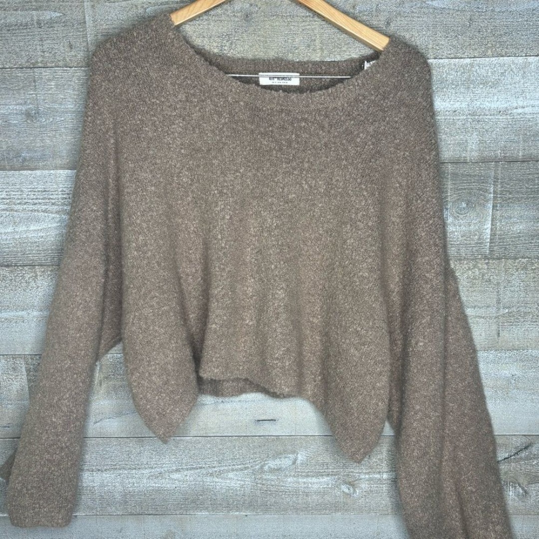 4th & Reckless medium wool blend oversized sweater ASOS