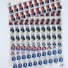 130 USPS Performing Arts Postage Stamps