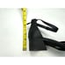 Eileen Fisher Noni Strappy Leather Zip-Cuff Sandals Women 8 EUC Block Heel Black