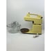 Vtg Oster Regency Controlled Power Kitchen Center Mixer Bowls Attachments Yellow