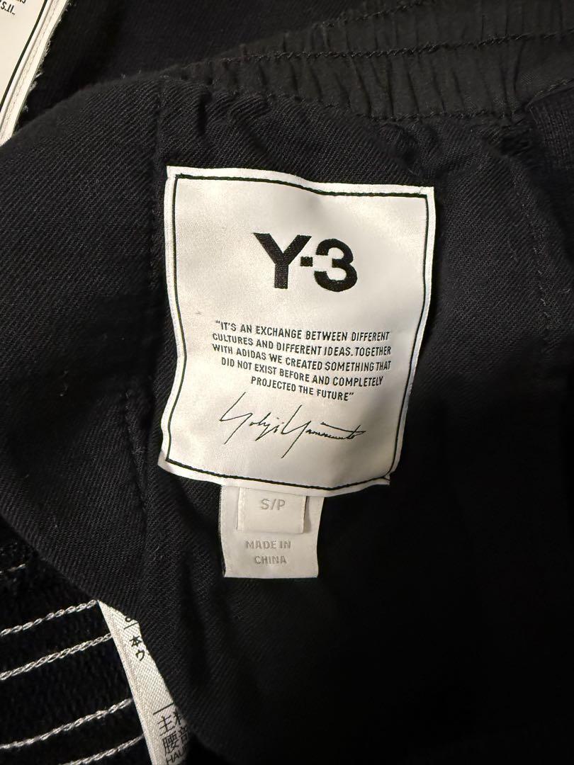 Y-3 M3 STRIPE TERRY SHORTS H16336