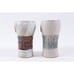 Rare Hand Thrown Pottery Mugs, Two Faces, Boy and Girl, Winking Baby