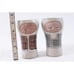 Rare Hand Thrown Pottery Mugs, Two Faces, Boy and Girl, Winking Baby
