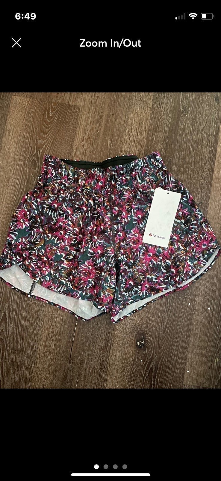 Lululemon Track That Shorts Floral multi 6