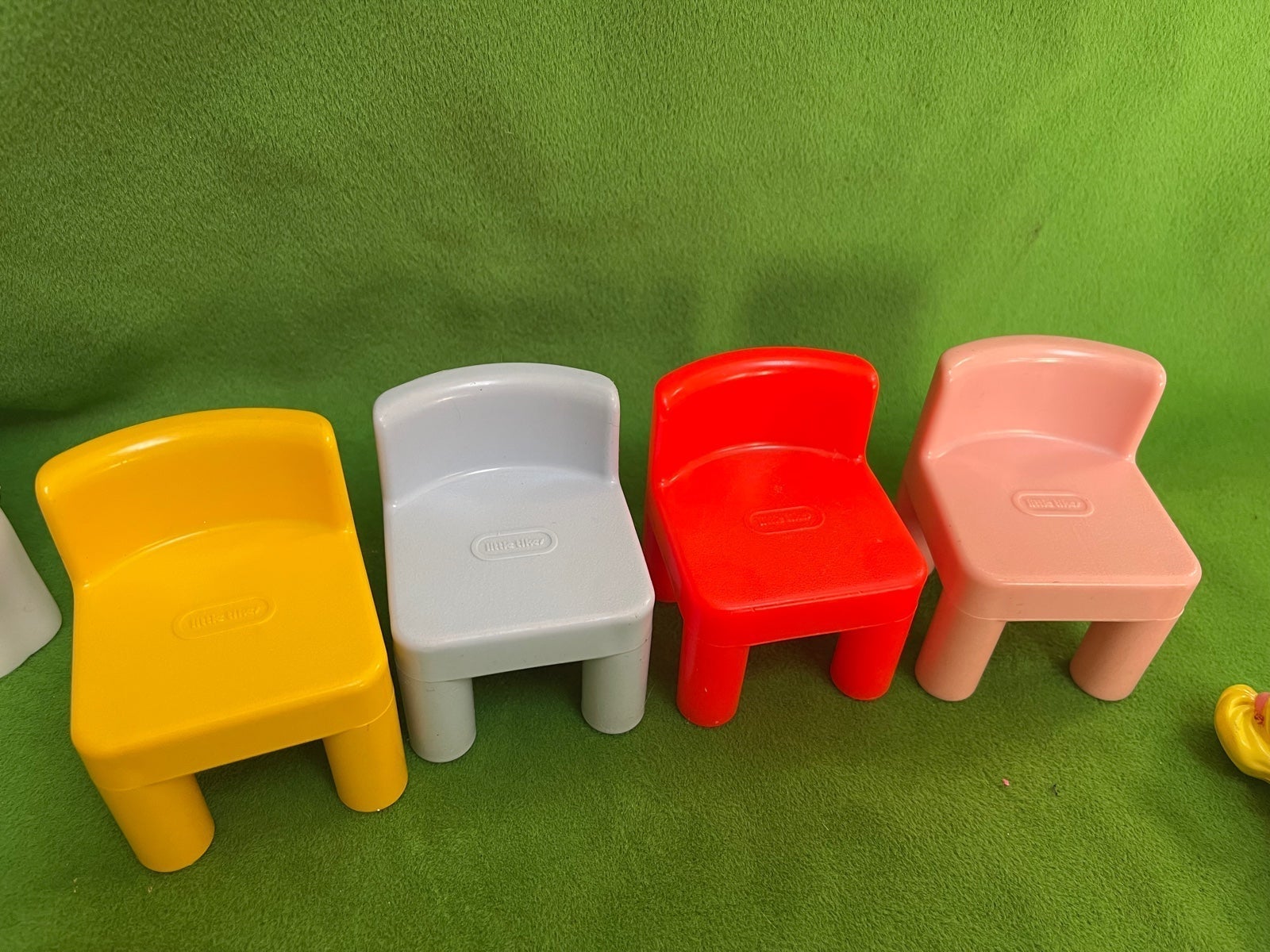 Lot of 4 little tikes chunky chairs replacements WOW
