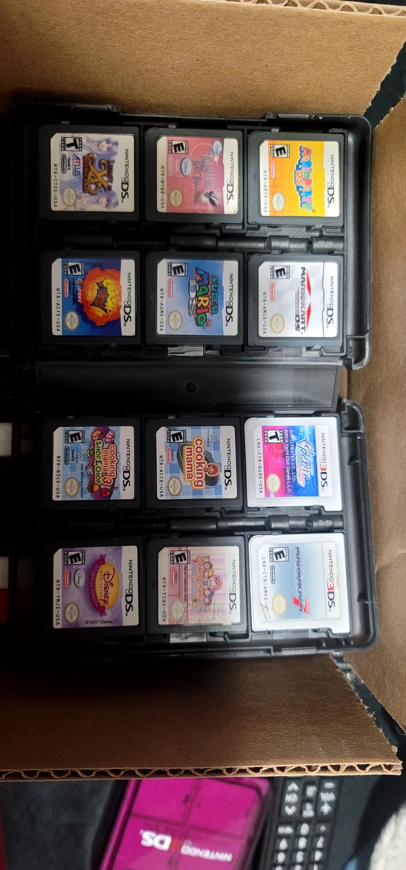 Japanese Nintendo 3DS LL with games included