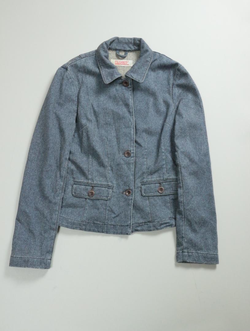 魅力的な価格 Closed Herringbone Jacket Denim Y2K 00's ジャケット・アウター
