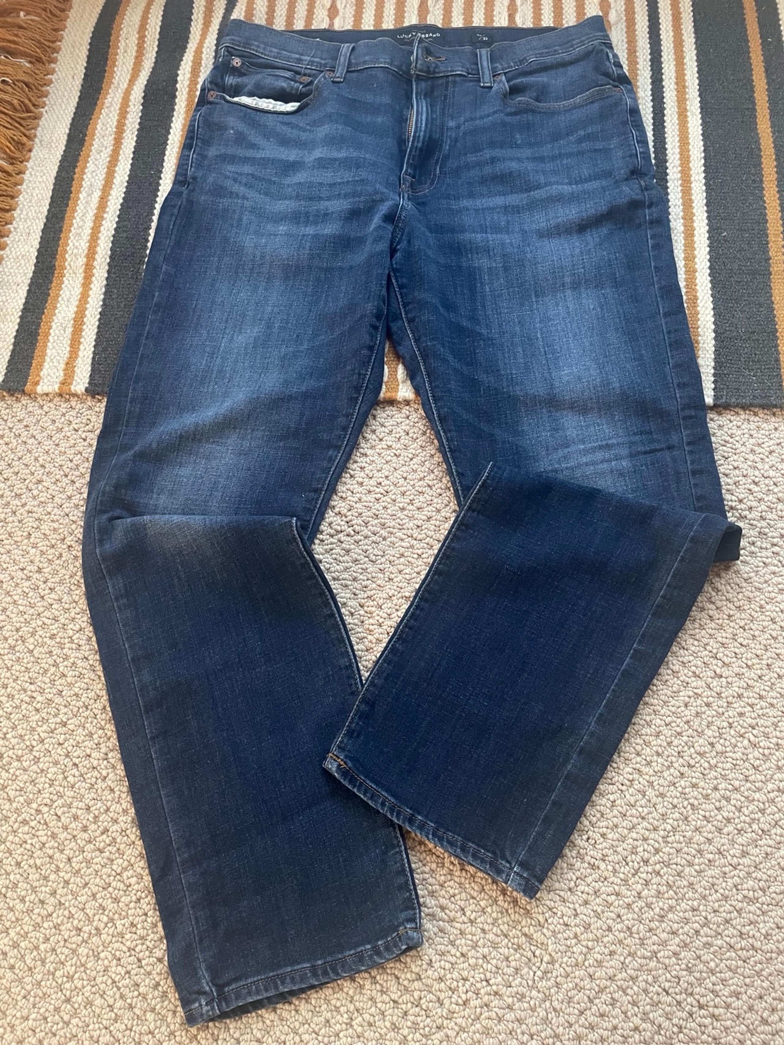 Lucky Brand Men’s 410 Athletic Slim Denim Jeans 33x32