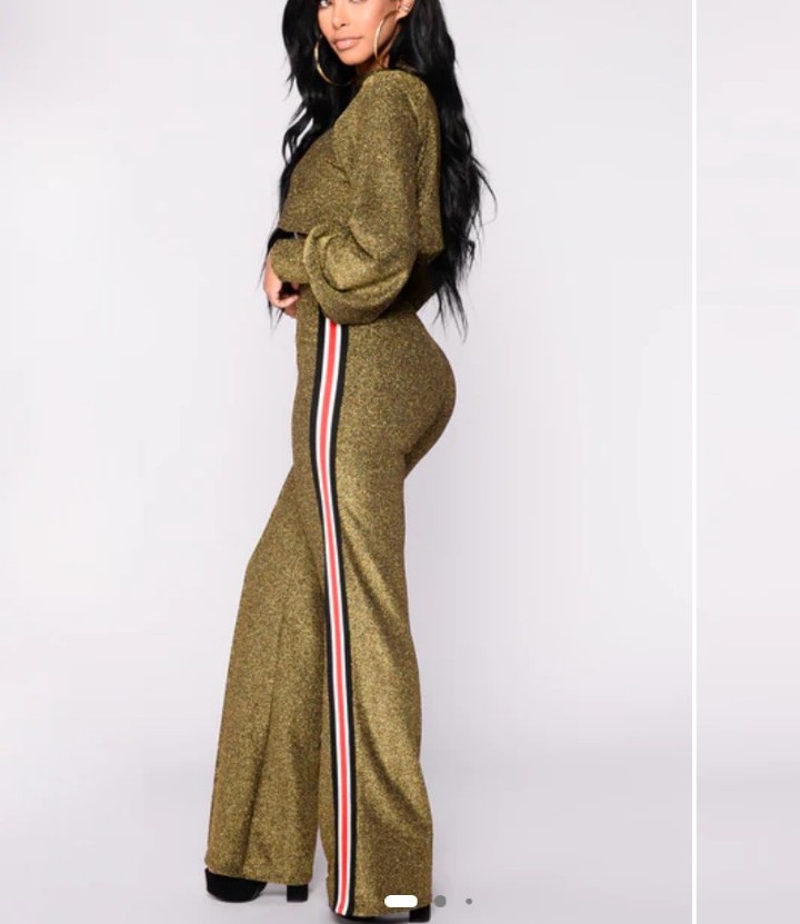 2 piece glam outfit