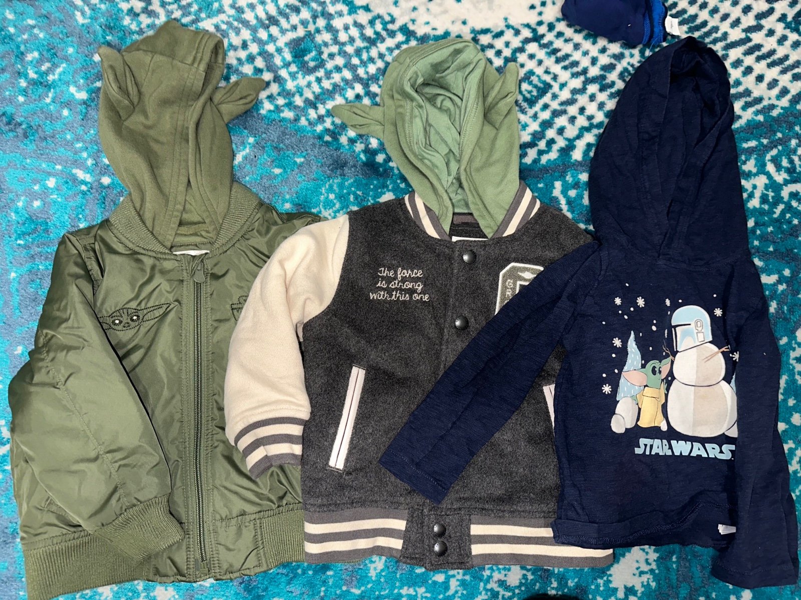 Gap Toddler Boy Baby Grogu bundle 2t-3T all like new