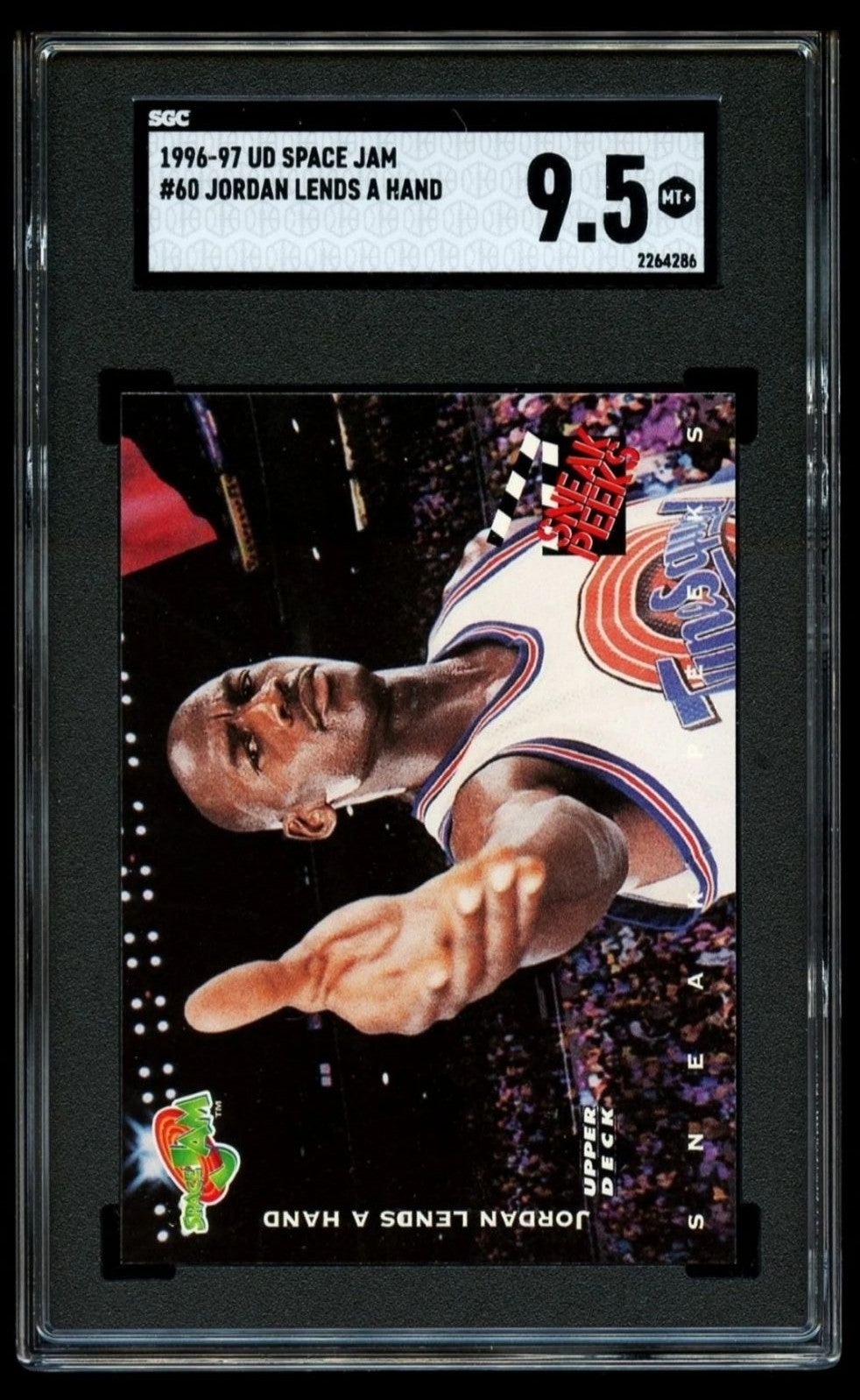 MICHAEL JORDAN SPACE JAM SGC 9.5 LOW POP