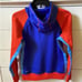NIKE WOMEN’S SIZE SMALL BLUE & ORANGE THERMA-FIT HOODIE