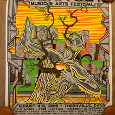 The Werk Out Music Festival 2016 Poster Owen Murphy Signed AP