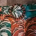 NICOLE MILLER LINEN TROPICAL HAWAIIAN PRINT SIZE L
