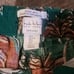 NICOLE MILLER LINEN TROPICAL HAWAIIAN PRINT SIZE L