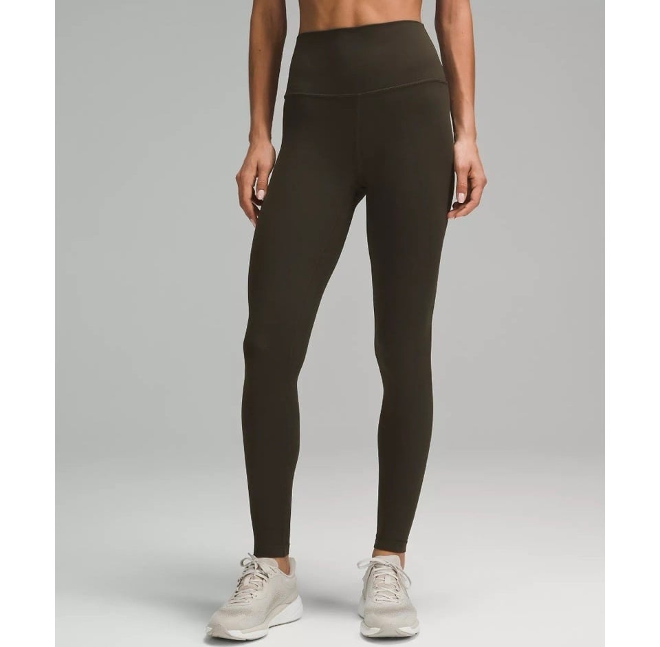 NEW lululemonAlign Super-High-Rise Pant 28 Size 8 Dark Olive SOLD OUT