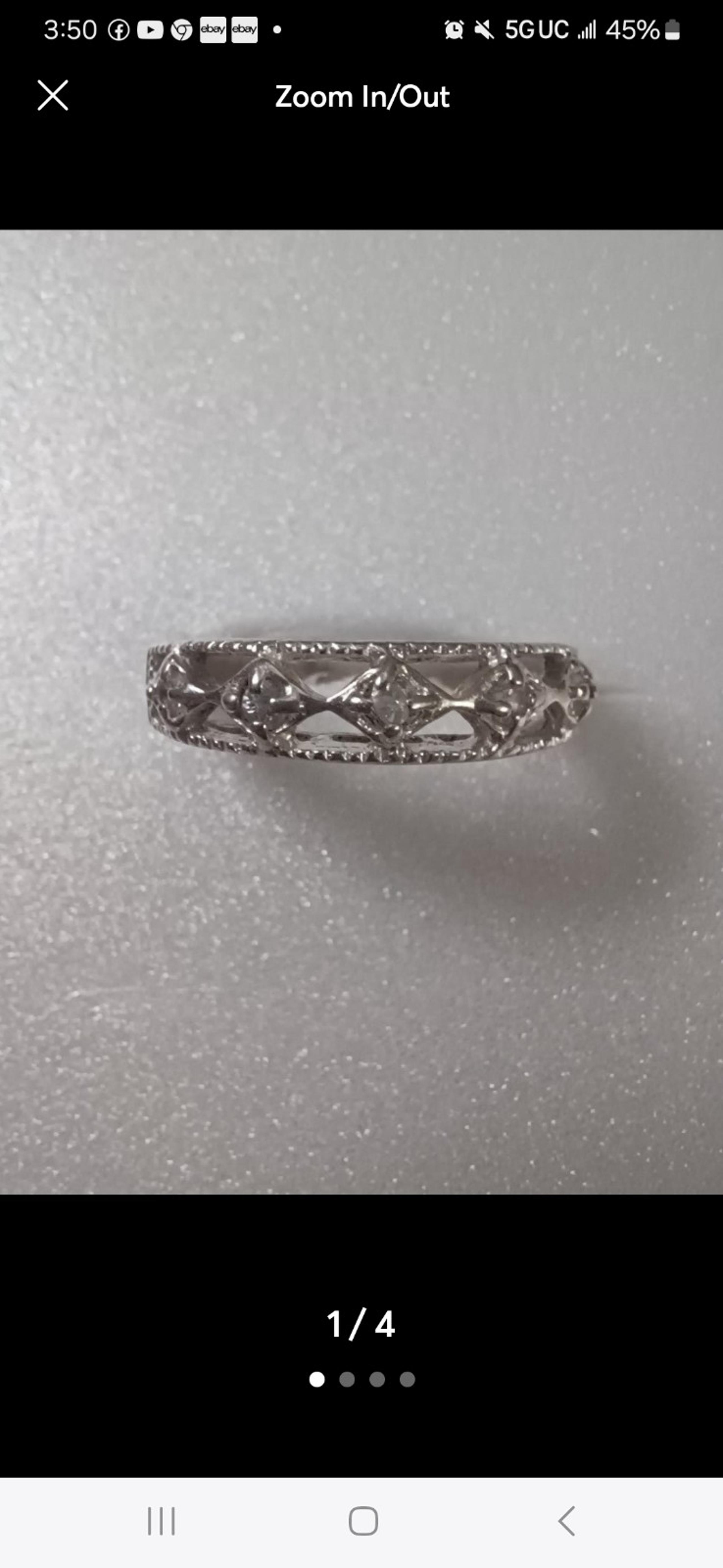 Sterling Silver Ring