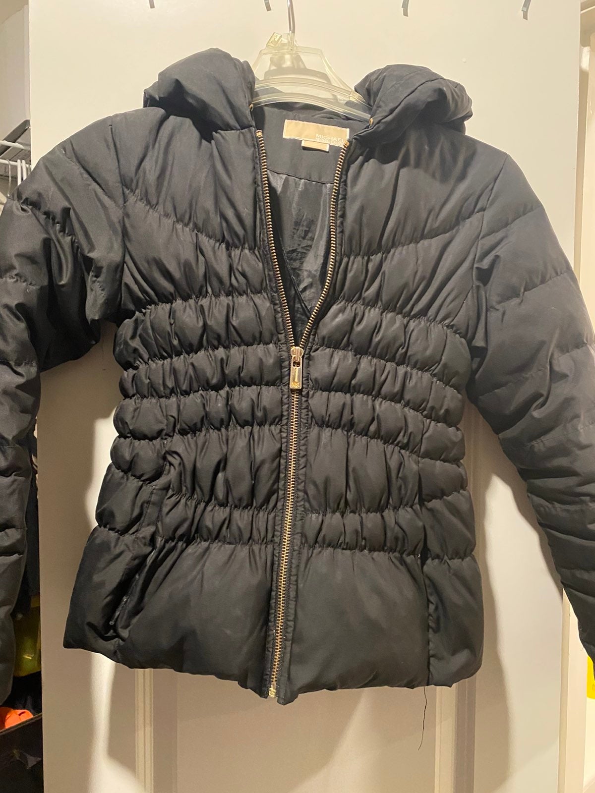 Michael Kors down fleece jacket size small like new