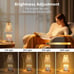 Candle Warmer Lamp with Timer Dimmer Adjustable Height,
