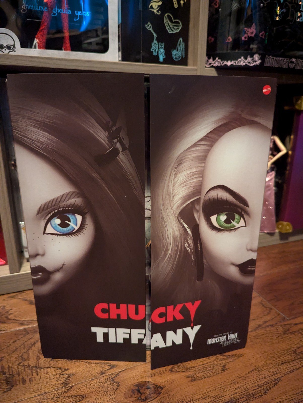 monster high chucky and tiffany