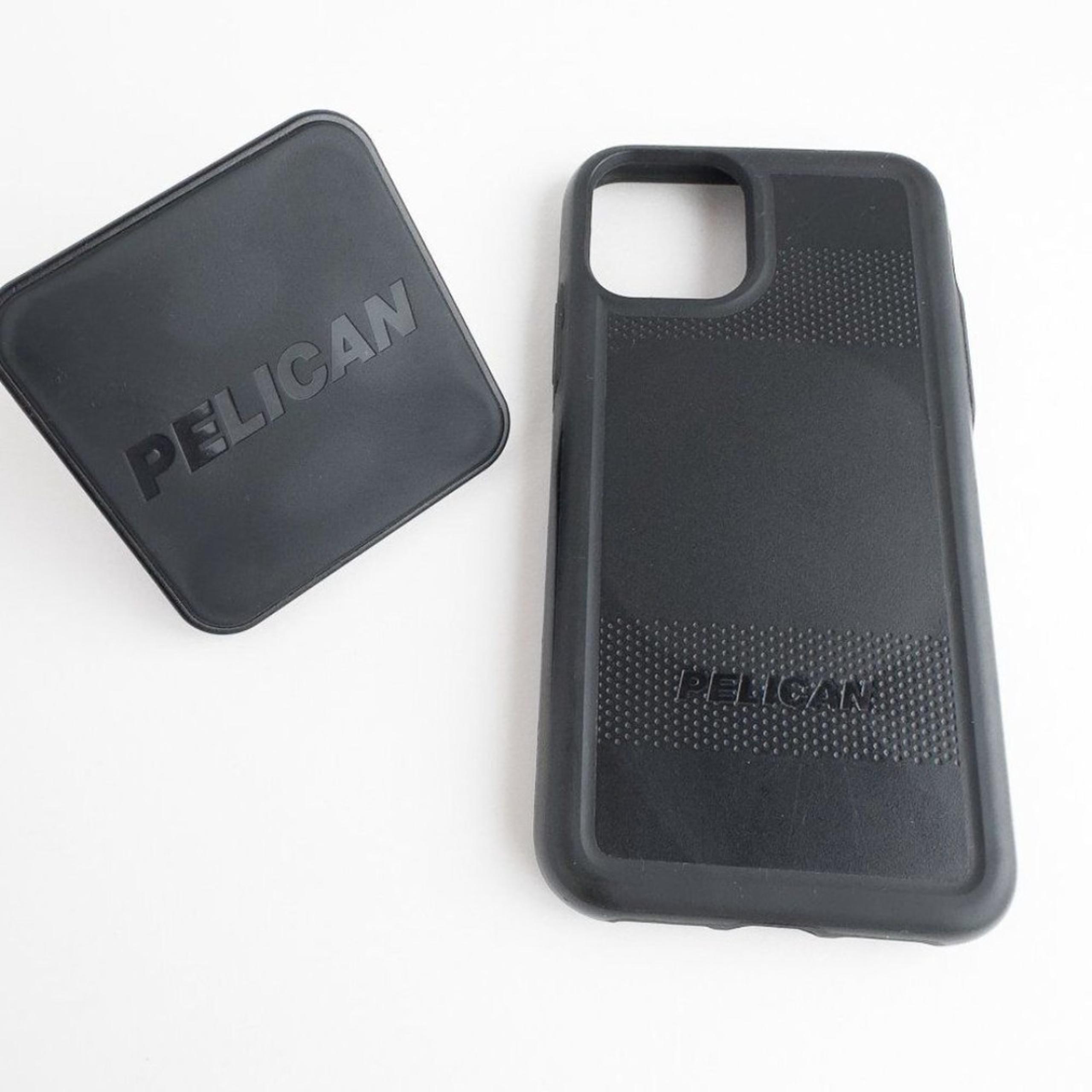 Pelican Protector Series iPhone 11 Pro Case with EMS Car Vent Mount (Black)