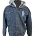 Victory outfitters insulated hoodie Jean jacket men’s XL NWT