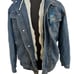 Victory outfitters insulated hoodie Jean jacket men’s XL NWT