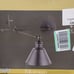 Morocco matte black wall light
