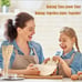 Bread Proofing Basket Set of 2，8 Inch & 9 Inch Round, Ratten Basket Bowls