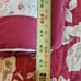 Vintage Full Double Queen Bedspread Comforter, 2 Matching Shams, Floral 82 x 96