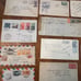Philanthropic Lot of Historical Postal Pieces - Stamps - Air Mail - Covers