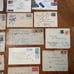 Philanthropic Lot of Historical Postal Pieces - Stamps - Air Mail - Covers