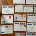Philanthropic Lot of Historical Postal Pieces - Stamps - Air Mail - Covers