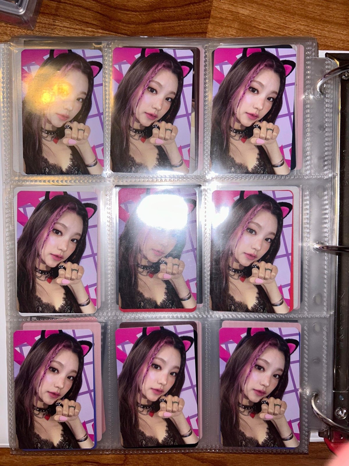 ITZY YEJI CRAZY IN LOVE APPLE MUSIC POB PHOTOCARD CAT (9 cards)