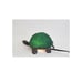 Vintage Turtle Green Glass Shell Table Lamp Night Light Tiffany Bronze New