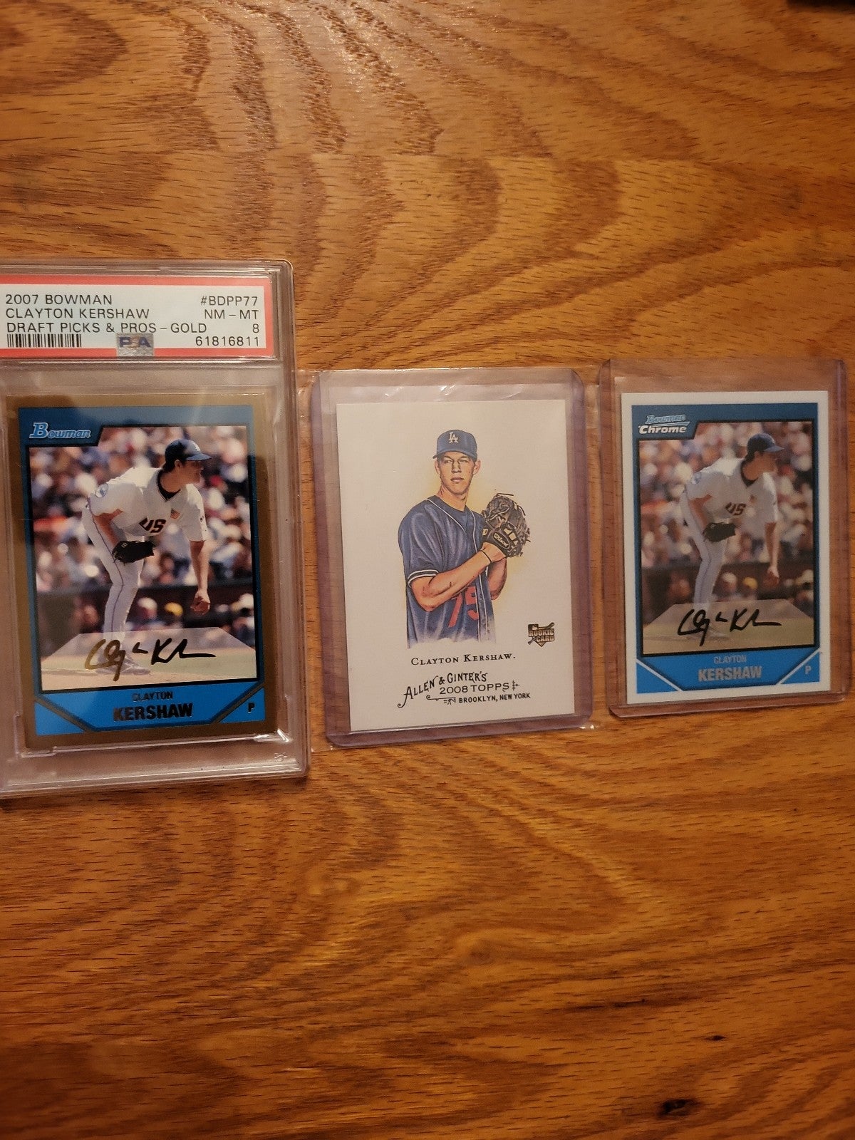 CLAYTON KERSHAW ROOKIES 