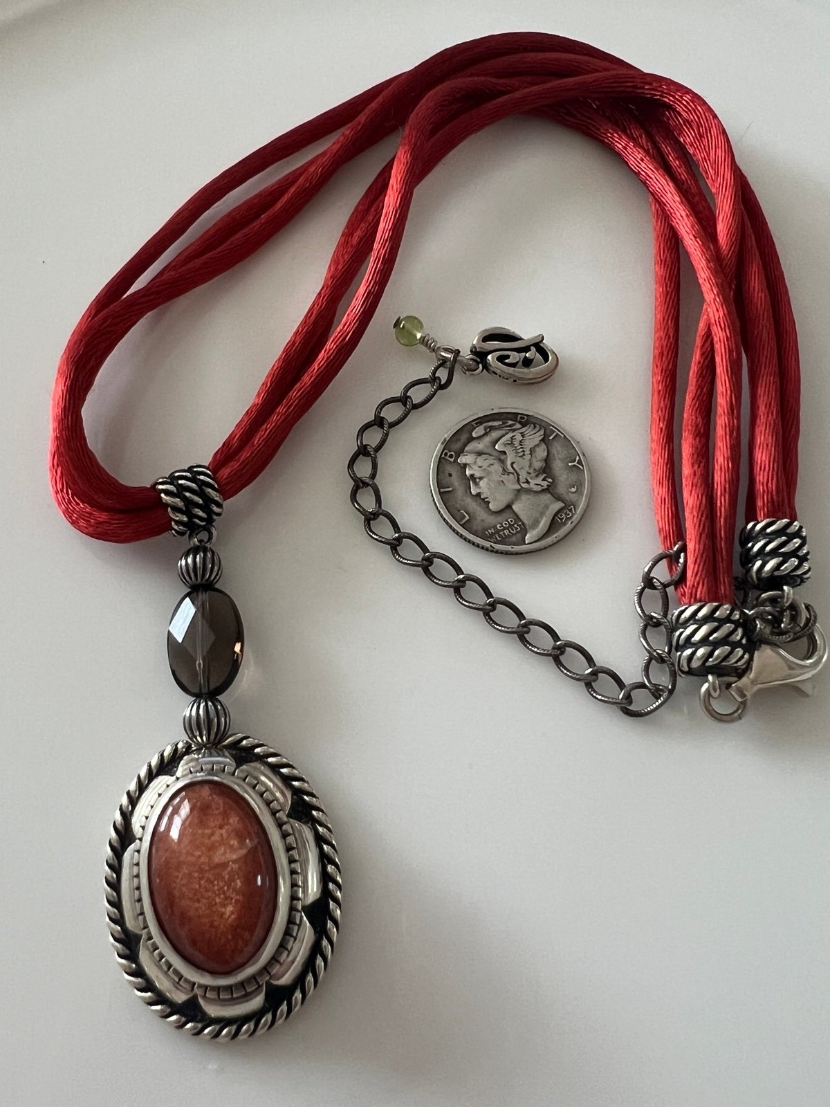 Carolyn Pollack Sunstone Necklace