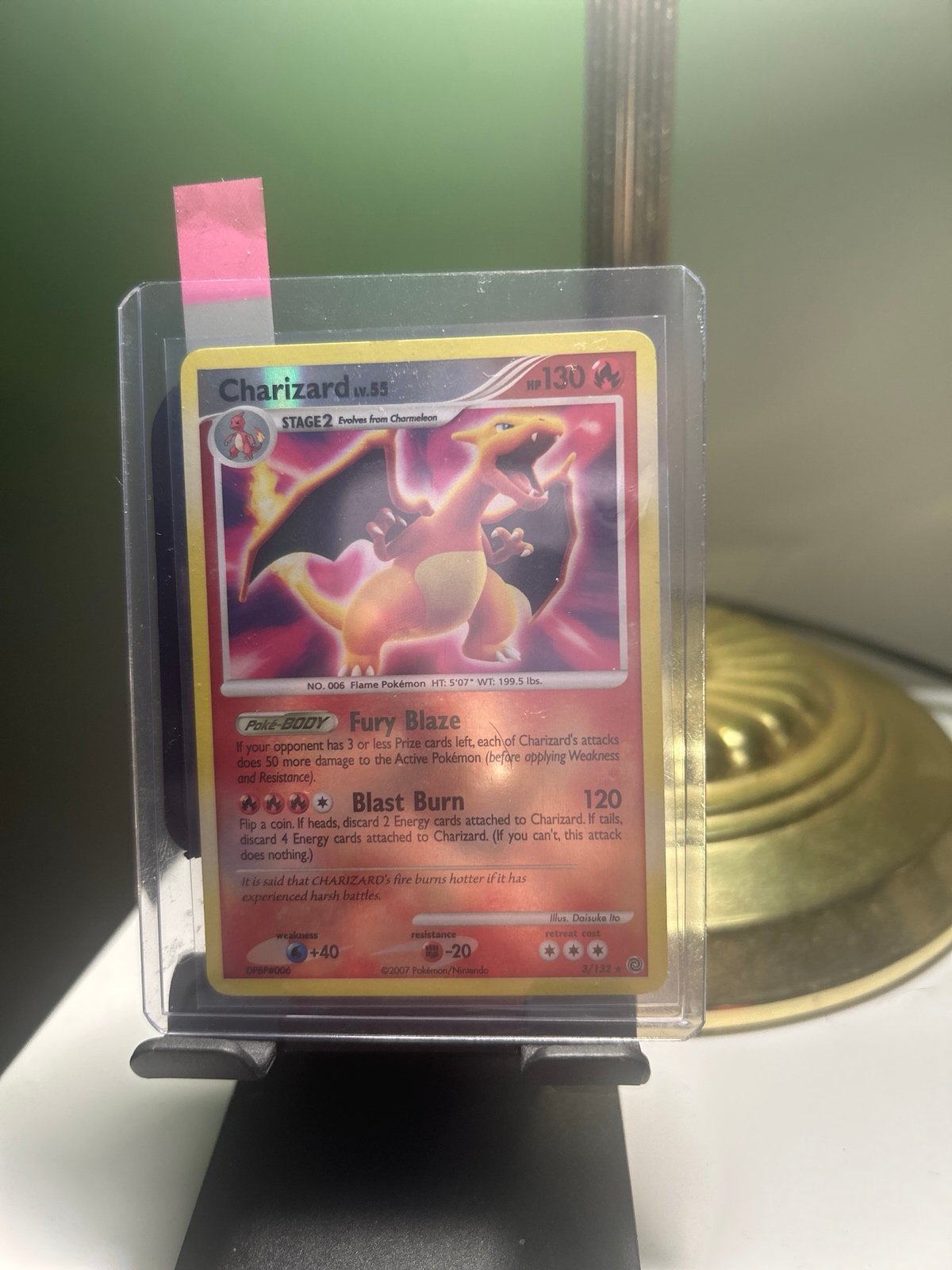 2007 Secret Wonders reverse holo Charizard
