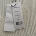 Helmut Lang Women’s Cream Wool Blend Oversized Distressed Sweater Large 425